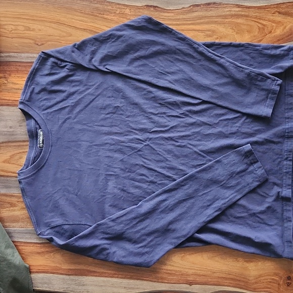 Great Men's Long Sleeved T Shirt, Blue, XL, Magellan Outdoors - Picture 3 of 4